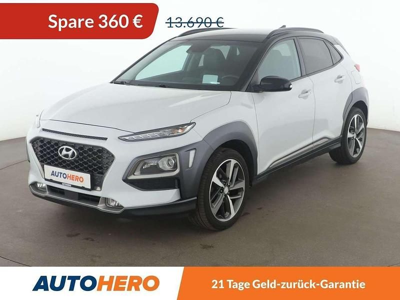 Weiß Gebraucht 2019 Hyundai Kona Premium SUV | 13.330 € (Fairer Preis) - Bild 1/3
