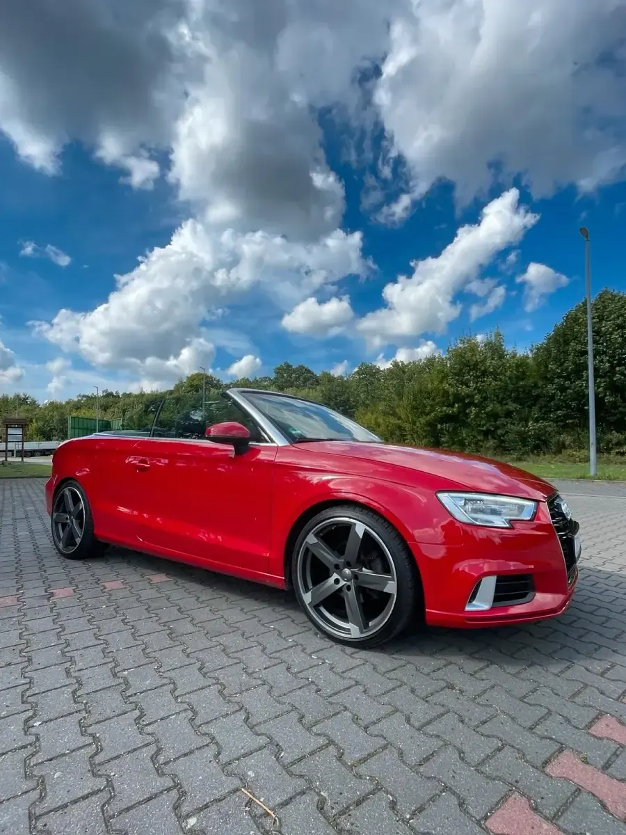 Gebraucht Audi A3 Cabriolet 150 PS (110 kW) 2017 Rot Cabrio