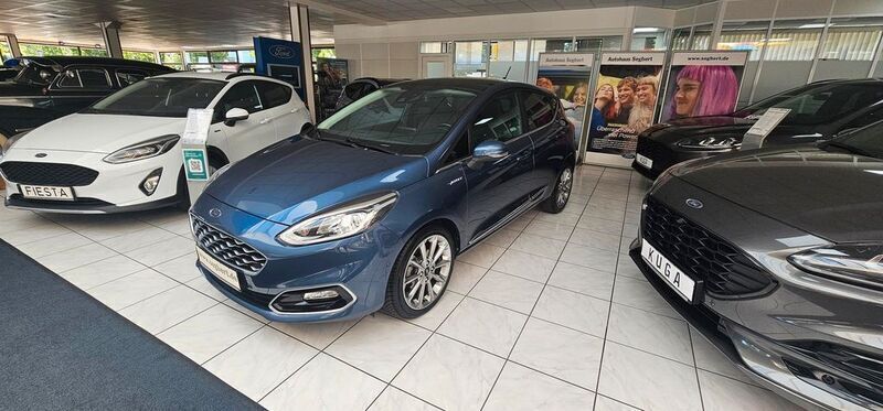Gebraucht Ford Fiesta Vignale 101 PS (74 kW) 2019 Blau Kleinwagen