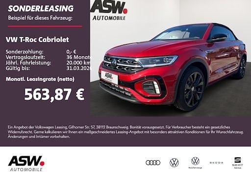 Neu VW T-Roc R-line 150 PS (110 kW) 2025 Rot SUV
