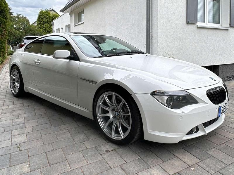 Weiß Gebraucht 2007 BMW 650 Sport Line Coupé | 23.490 € (Fairer Preis) - Bild 1/4