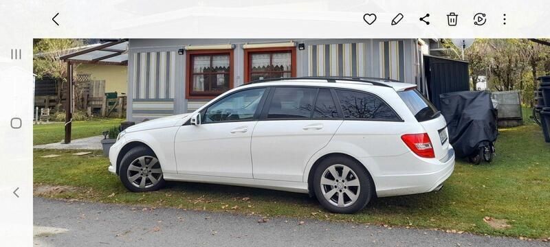 Weiß Gebraucht 2013 Mercedes C220 Edition Kombi | 6.900 € (Superpreis) - Bild 1/4