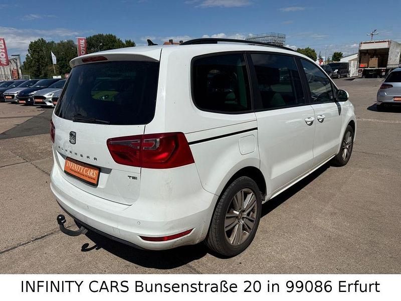 Gebraucht Seat Alhambra Style 150 PS (110 kW) 2014 Weiß Van / Kleinbus