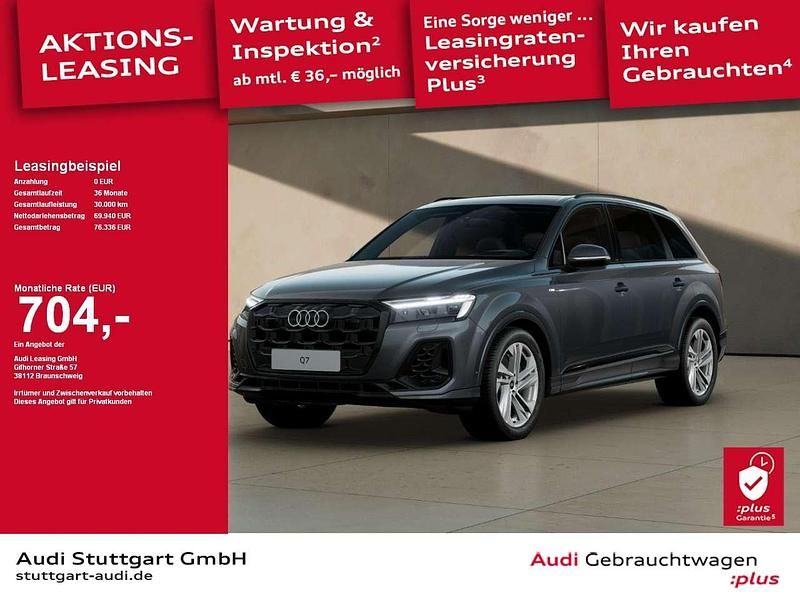 Daytonagrau perleffekt Gebraucht 2025 Audi Q7 S-Line SUV | 69.940 € (Superpreis) - Bild 1/2