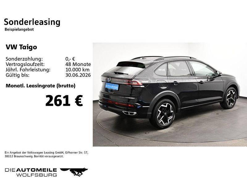Gebraucht VW Taigo R-line 150 PS (110 kW) 2025 Schwarz SUV