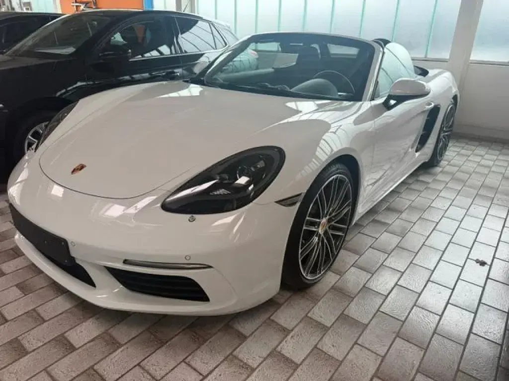 Brugt Porsche Boxster 349 HK (256 kW) 2022 Hvid Cabriolet