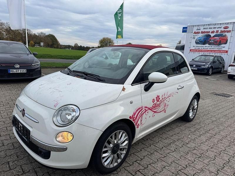 Gebraucht Fiat 500 Lounge 86 PS (63 kW) 2014 Weiß Cabrio