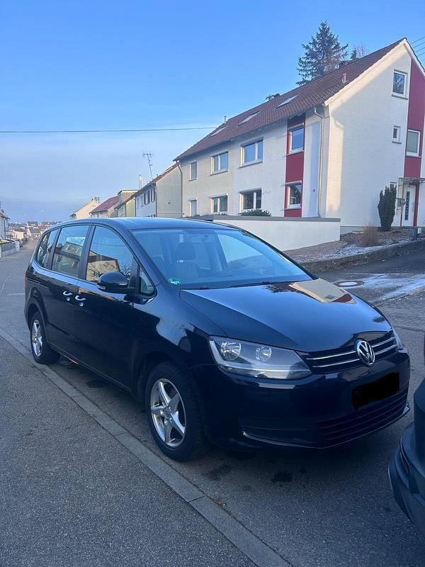 Gebraucht VW Sharan 140 PS (102 kW) 2010 Schwarz Van / Kleinbus