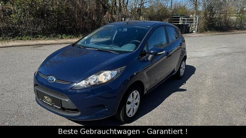 Gebraucht Ford Fiesta Trend 60 PS (44 kW) 2010 Blau Kleinwagen