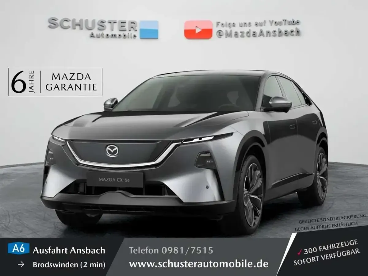 Neu Mazda CX-6e Takumi-Line 189 kW (258 PS) 2026 Grau SUV