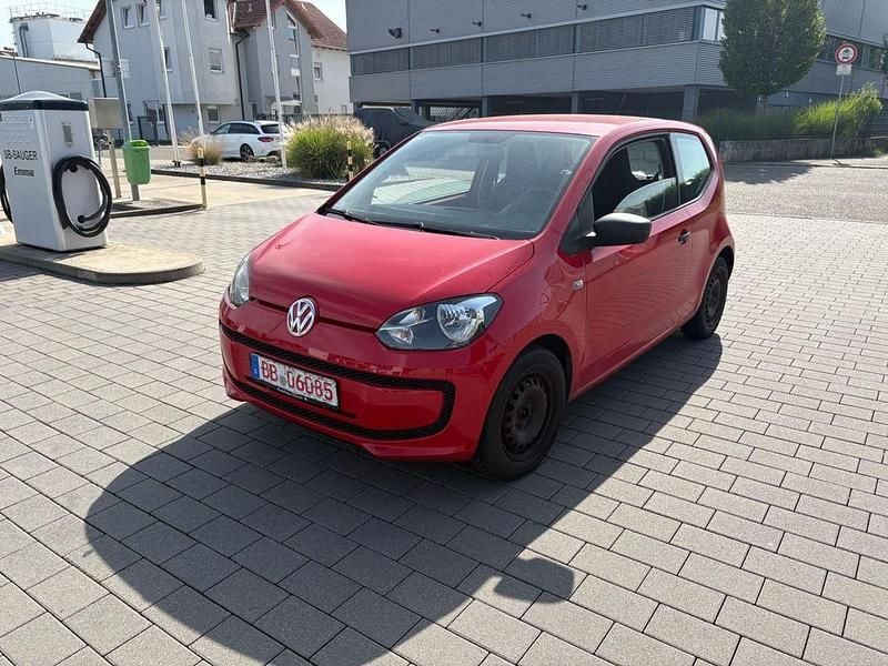 Rot Gebraucht 2012 VW up! take up! Kleinwagen | 1.499 € (Superpreis) - Bild 1/4