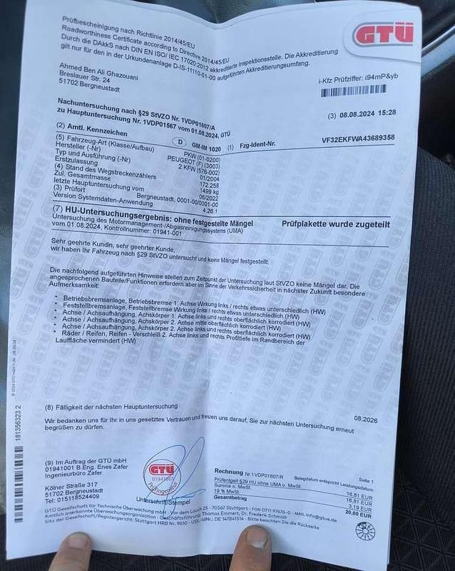 Gebraucht 2004 Peugeot 206 Filou Kombi | 700 € (Guter Preis) - Bild 1/4