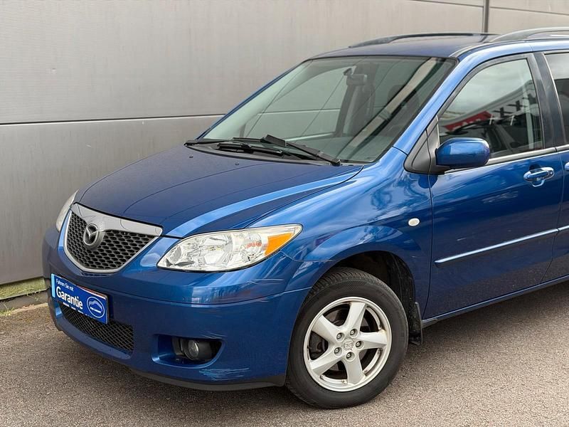 Gebraucht Mazda MPV 136 PS (100 kW) 2004 Blau Van / Kleinbus