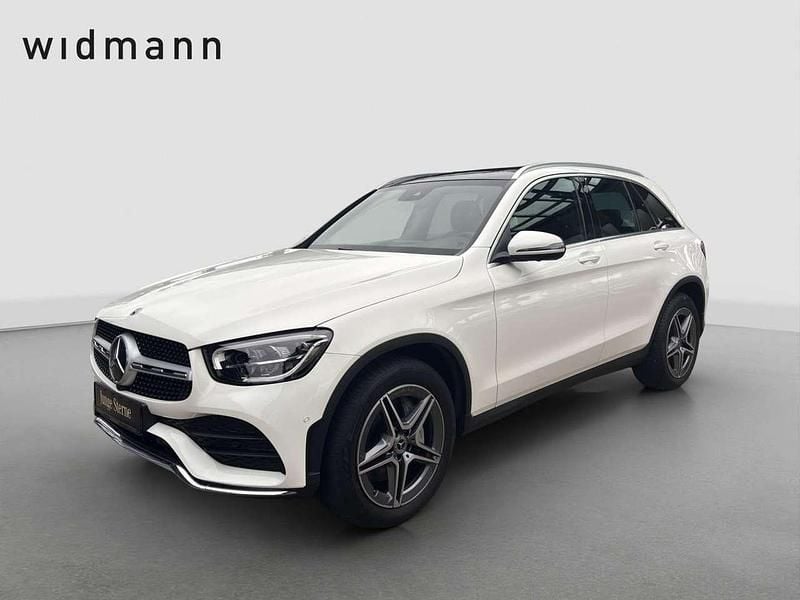 Unilack polarweiss Gebraucht 2022 Mercedes GLC200 AMG SUV | 41.850 € (Guter Preis) - Bild 1/4