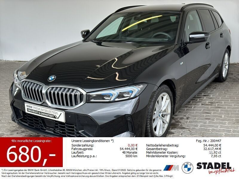 Schwarz Gebraucht 2024 BMW 330 M Sport Kombi | 48.879 € (Superpreis) - Bild 1/4
