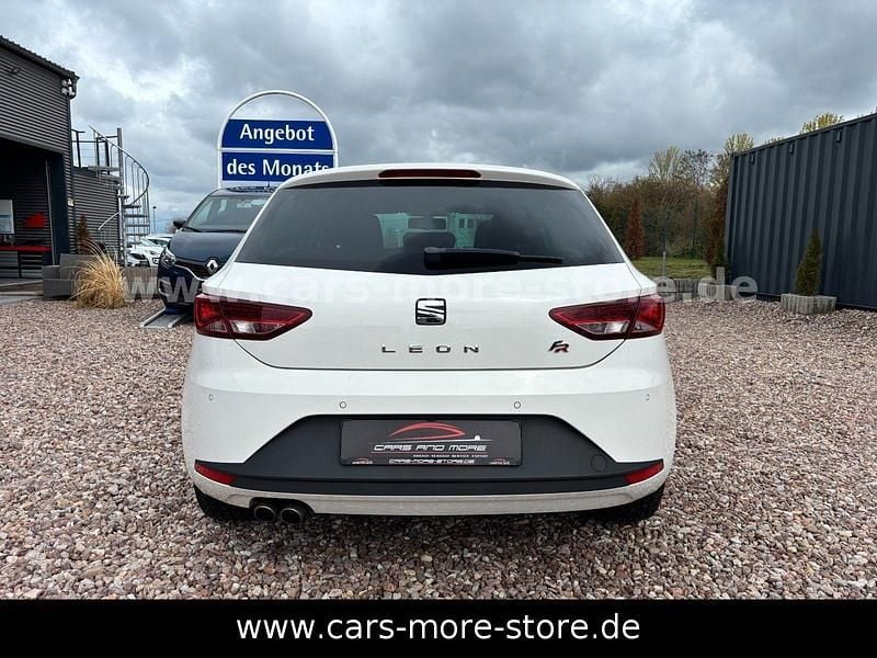 Gebraucht Seat Leon FR 122 PS (89 kW) 2014 Weiß Kleinwagen