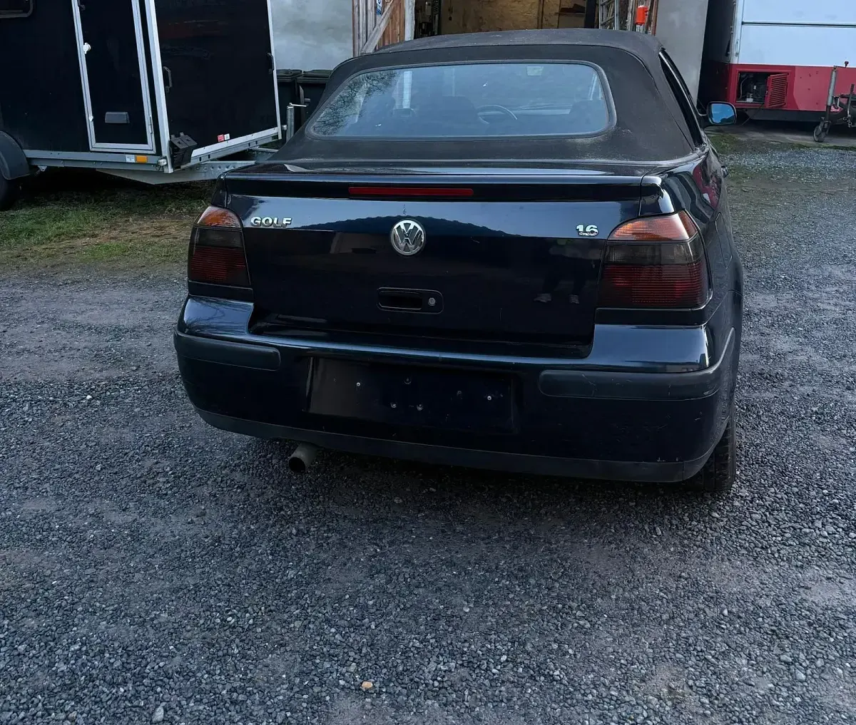 Gebraucht VW Golf 101 PS (74 kW) 1999 Blau Cabrio