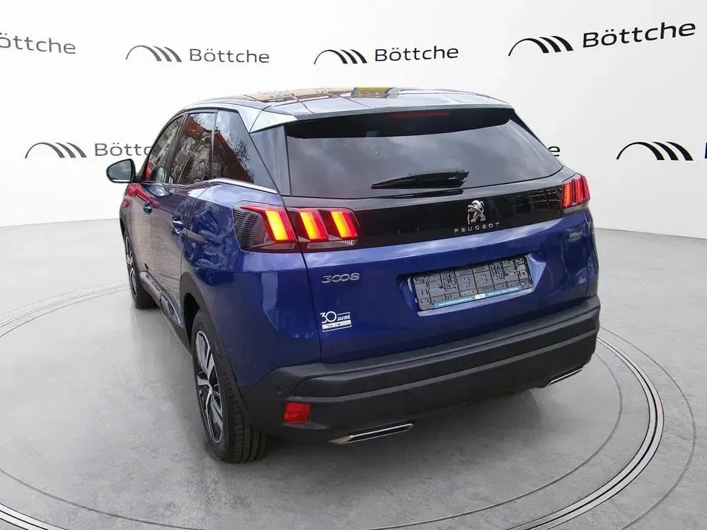 Gebraucht Peugeot 3008 GT-line 131 PS (96 kW) 2018 Blau/metallic klarlack SUV