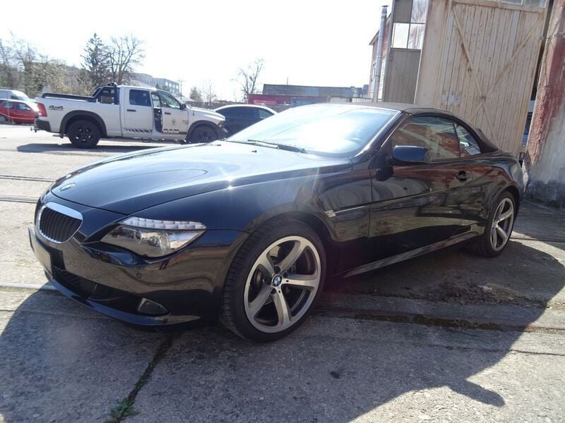 Gebraucht BMW 630 Cabriolet Efficient Dynamics 272 PS (200 kW) 2008 Black sapphire metallic Cabrio