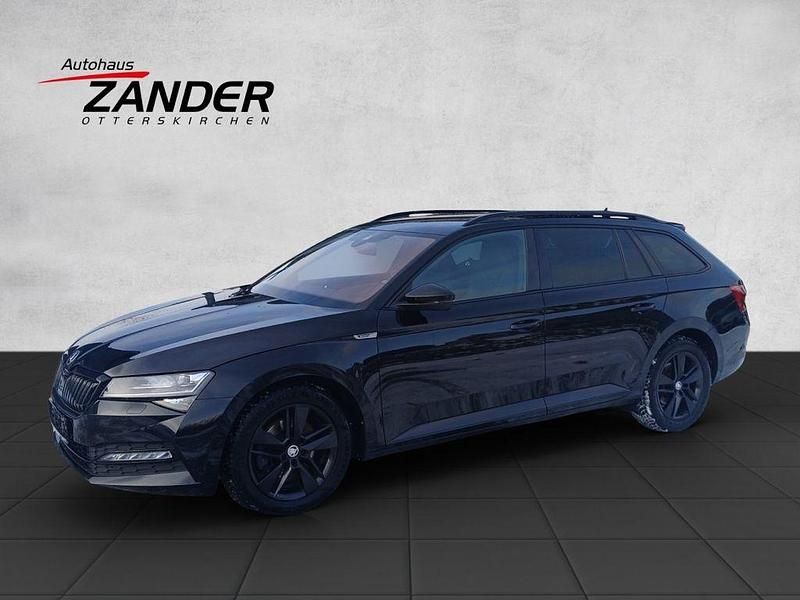 Schwarzmagic perleffekt Gebraucht 2022 Skoda Superb SportLine Kombi | 24.490 € (Fairer Preis) - Bild 1/4