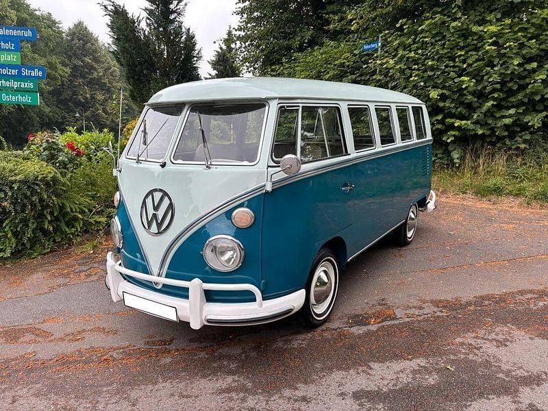 Blau Gebraucht 1965 VW T1 Van | 63.000 € - Bild 1/4