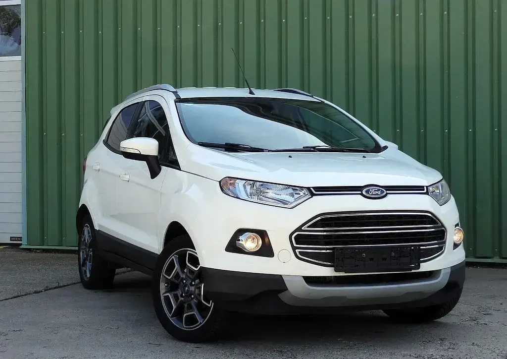 Gebraucht Ford Ecosport Titanium 125 PS (91 kW) 2015 Weiß SUV