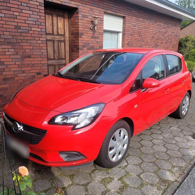 Rot Gebraucht 2018 Opel Corsa Kleinwagen | 6.390 € (Guter Preis) - Bild 1/4