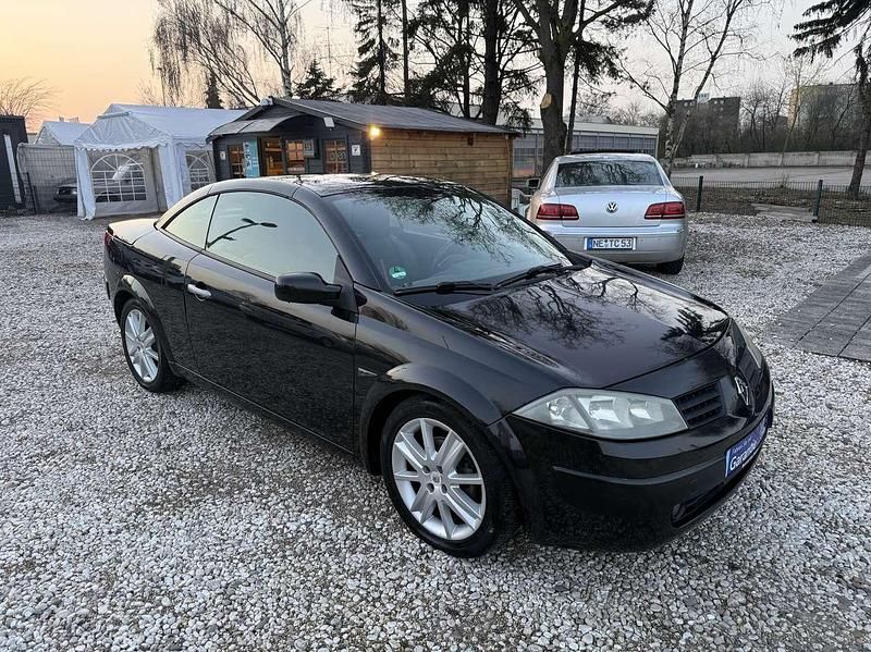 Gebraucht Renault Mégane Cabriolet Exception 135 PS (99 kW) 2005 Perlmuttschwarz Cabrio