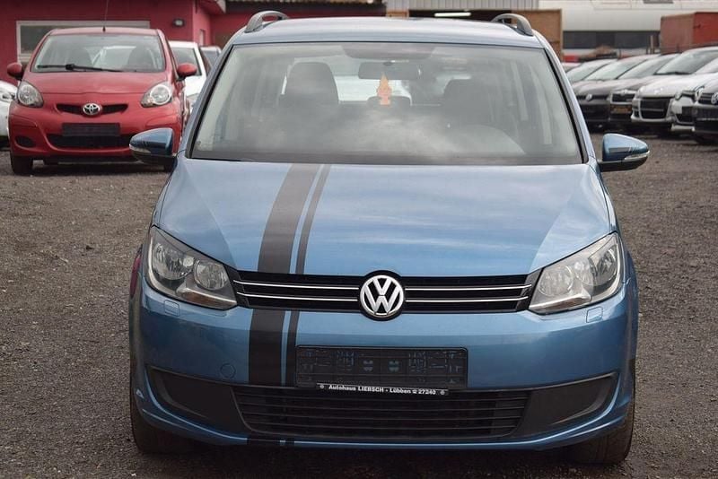 Blau Gebraucht 2010 VW Touran Trendline Van / Kleinbus | 2.999 € (Fairer Preis) - Bild 1/4