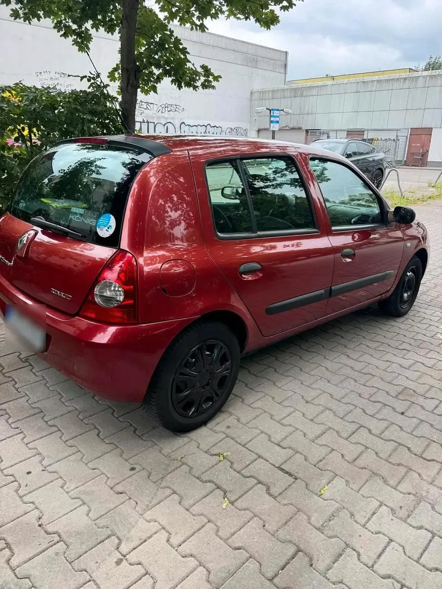 Gebraucht Renault Clio Campus 55 PS (40 kW) 2007 Rot Kleinwagen