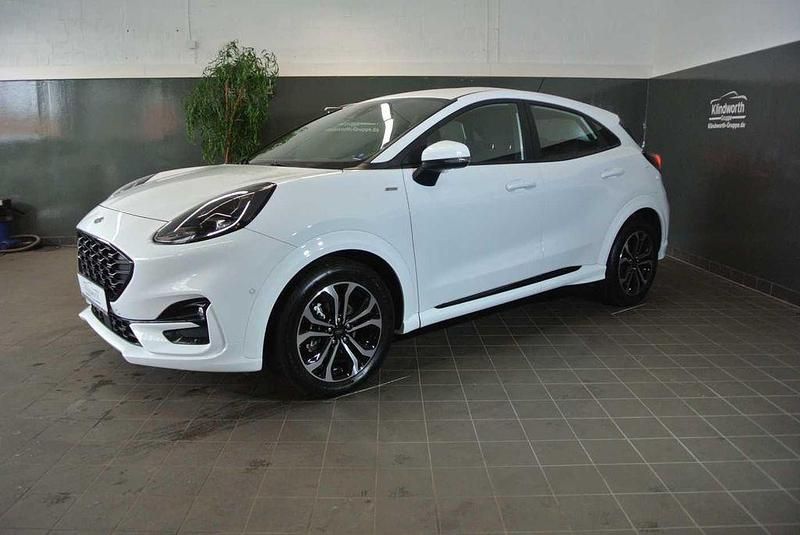 Gebraucht Ford Puma ST-Line 125 PS (91 kW) 2021 Weiß SUV