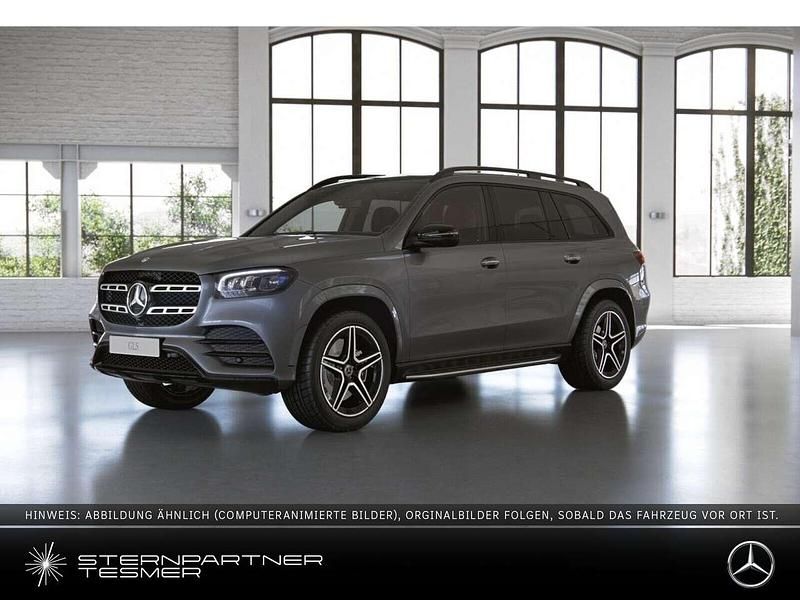 Grau Gebraucht 2020 Mercedes GLS350 AMG SUV | 74.590 € (Fairer Preis) - Bild 1/3