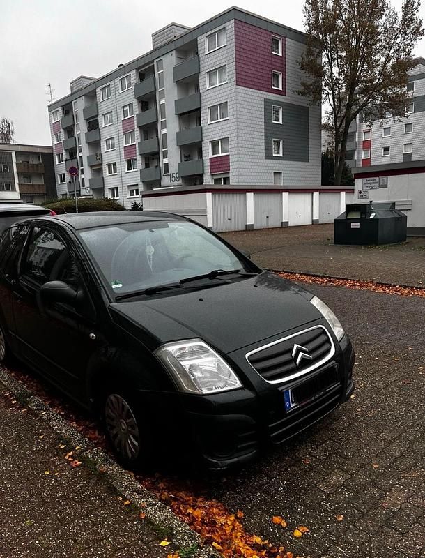 Schwarz Gebraucht 2008 Citroën C2 Kleinwagen | 2.000 € - Bild 1/4