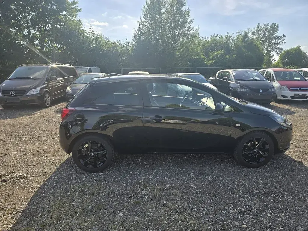 Gebraucht Opel Corsa Color Edition 69 PS (50 kW) 2017 Schwarz Kleinwagen