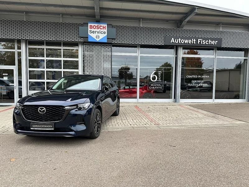 Blau Gebraucht 2022 Mazda CX-60 Homura-Line SUV | 34.190 € (Guter Preis) - Bild 1/4