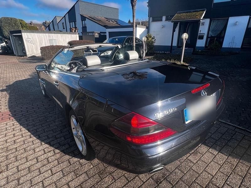 Schwarz Gebraucht 2005 Mercedes SL500 Edition Cabrio | 23.999 € (Fairer Preis) - Bild 1/4
