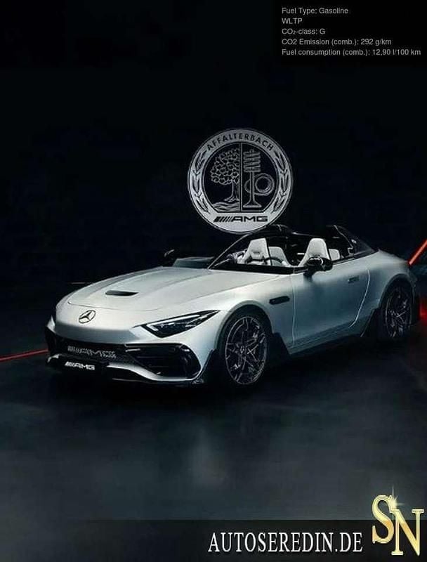 Mystic silver magno Neu 2025 Mercedes SL63 AMG AMG Cabrio | 1.010.310 € - Bild 1/3