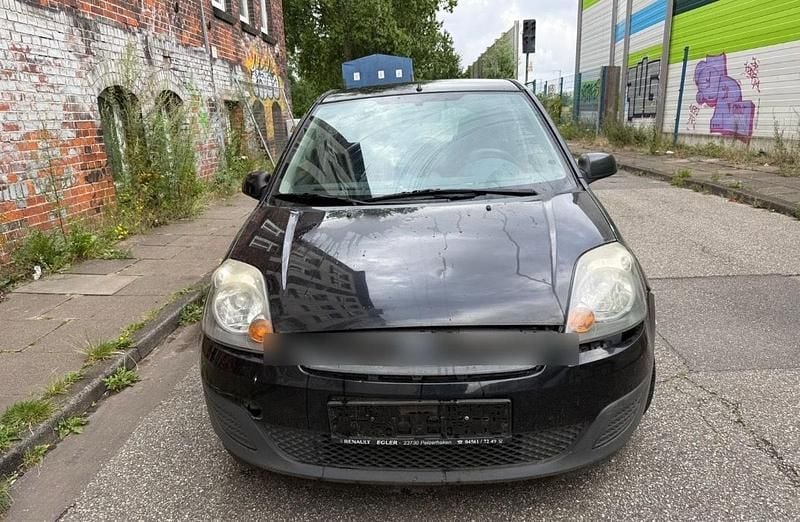 Schwarz Gebraucht 2007 Ford Fiesta Kleinwagen | 350 € (Superpreis) - Bild 1/4