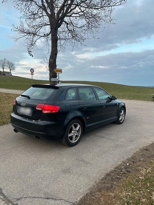 Gebraucht Audi A3 S-Line 160 PS (117 kW) 2007 Schwarz Kleinwagen