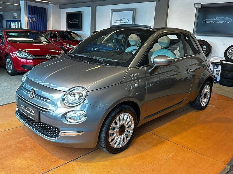 Grau Gebraucht 2022 Fiat 500C Dolcevita Cabrio | 14.390 € (Fairer Preis) - Bild 1/3