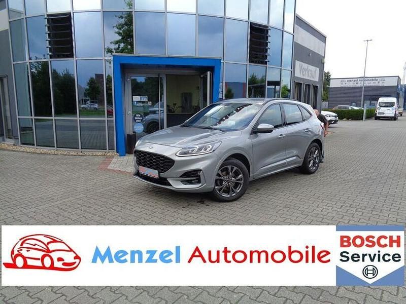 Grau Gebraucht 2021 Ford Kuga ST-Line SUV | 20.900 € (Teuer) - Bild 1/4