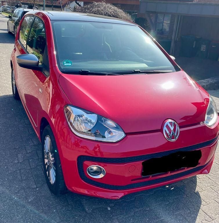 Gebraucht VW up! 68 PS (50 kW) 2013 Rot Kleinwagen