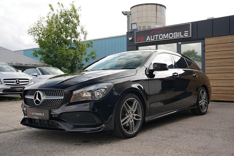 Schwarz Gebraucht 2016 Mercedes CLA180 Shooting Brake AMG line Kombi | 16.250 € (Fairer Preis) - Bild 1/4