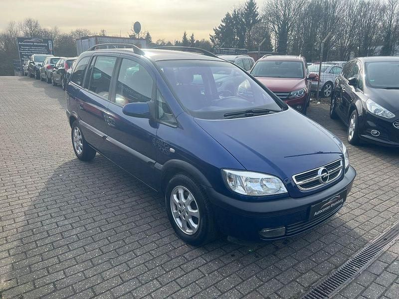 Gebraucht Opel Zafira Njoy 101 PS (74 kW) 2004 Blau Van / Kleinbus