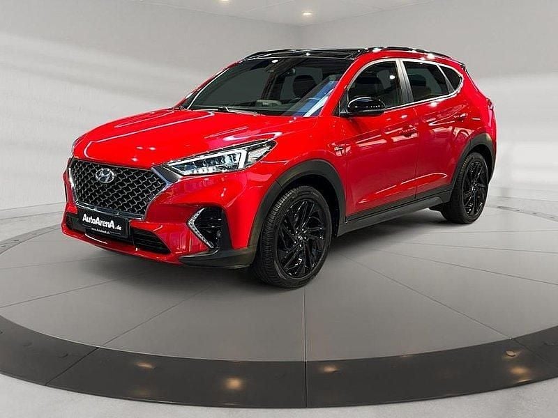 Rot Gebraucht 2019 Hyundai Tucson N Line SUV | 18.478 € (Fairer Preis) - Bild 1/4