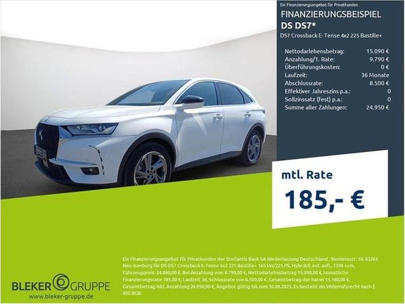 Polar weiß Gebraucht 2022 DS Automobiles DS7 Crossback Bastille Plus SUV | 24.880 € (Guter Preis) - Bild 1/3