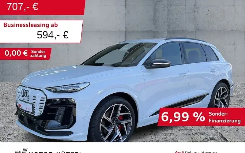Gebraucht Audi Q6 e-tron Advanced 285 kW (388 PS) 2025 Weiß SUV