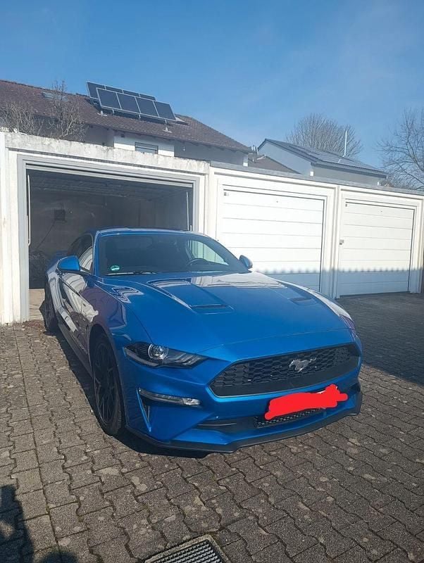 Second-hand Ford Mustang 290 CP (213 kW) 2019 Albastru Coupe