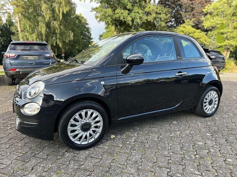 Schwarz Gebraucht 2021 Fiat 500C Lounge Cabrio | 13.990 € (Fairer Preis) - Bild 1/4