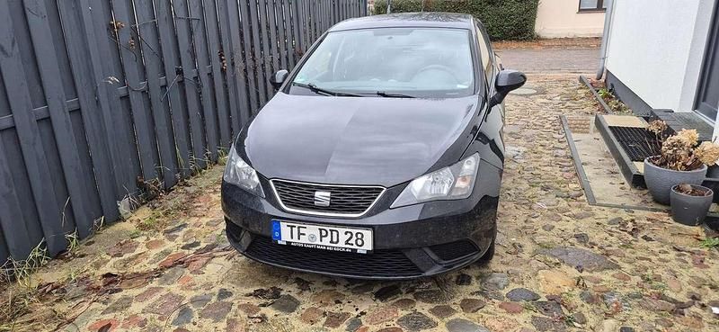 Schwarz Gebraucht 2017 Seat Ibiza SC Reference Kleinwagen | 5.900 € - Bild 1/4